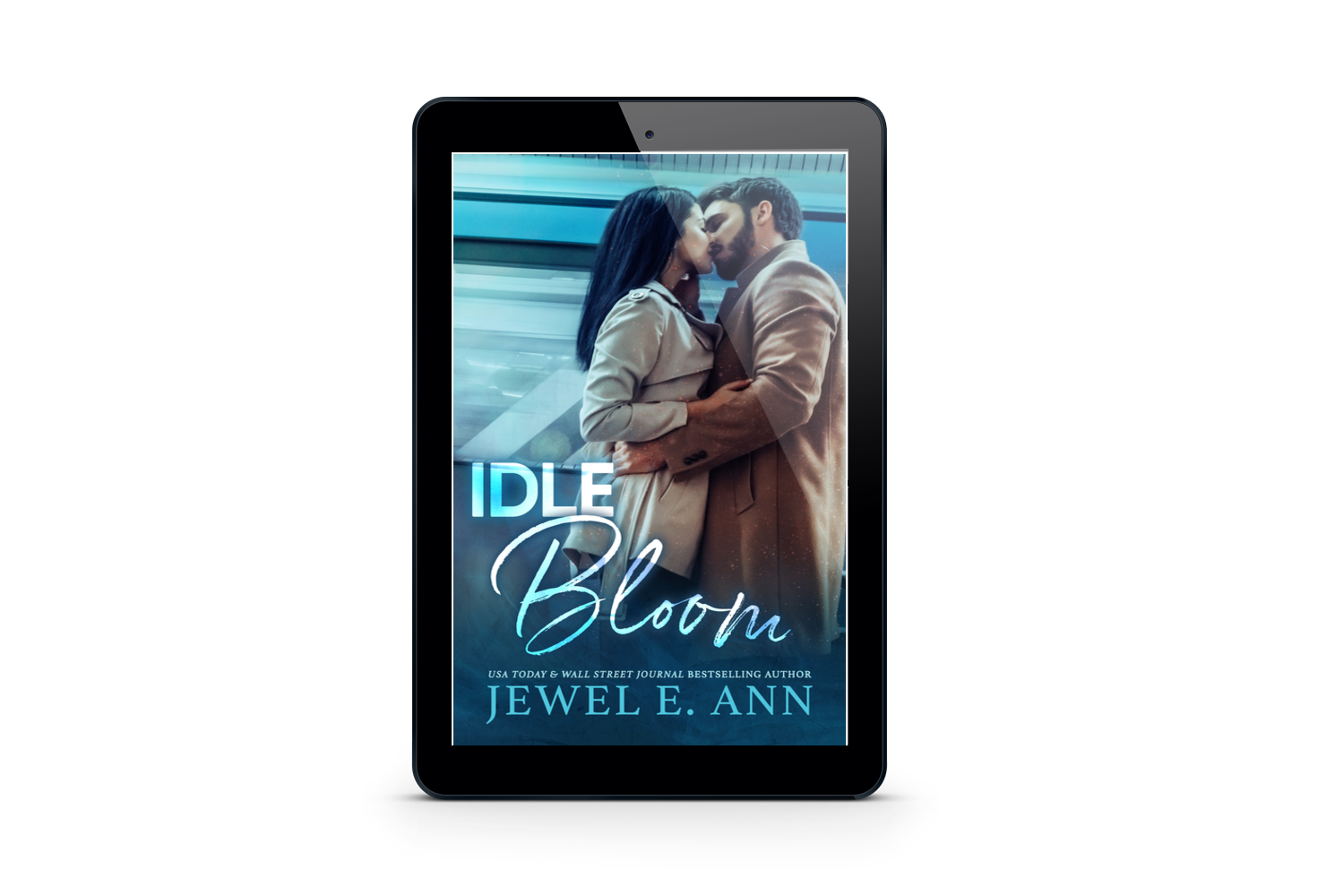 ebook mockup up of a cover of Idle Bloom by Jewel E. Ann a new adult romance.