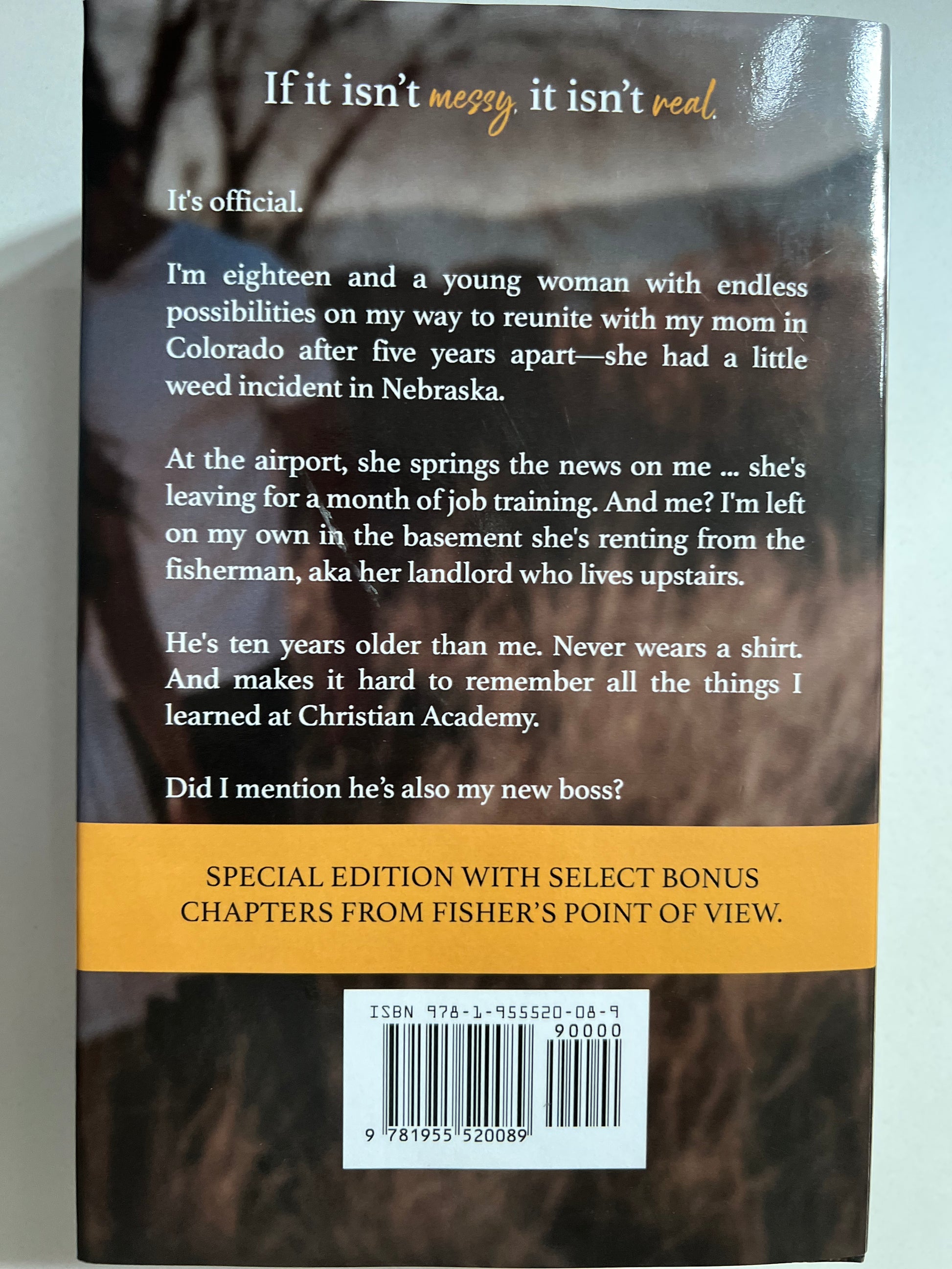 Photo of the back cover of The Fisherman Series by Jewel E. Ann